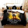 Комплект постельного белья Manowar Single Twin Full Queen King Size Комплект постельного белья Aldult Kid Bedroom Duvetcover Sets 3D Print Hip Hop