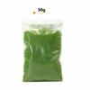 Artificial Grass Powder, 5mm, Light Green, 50g, for Scenery Collections, Glass Model Buildings, Decorations, Landscapes, Miniature Gardens, Railway Mo