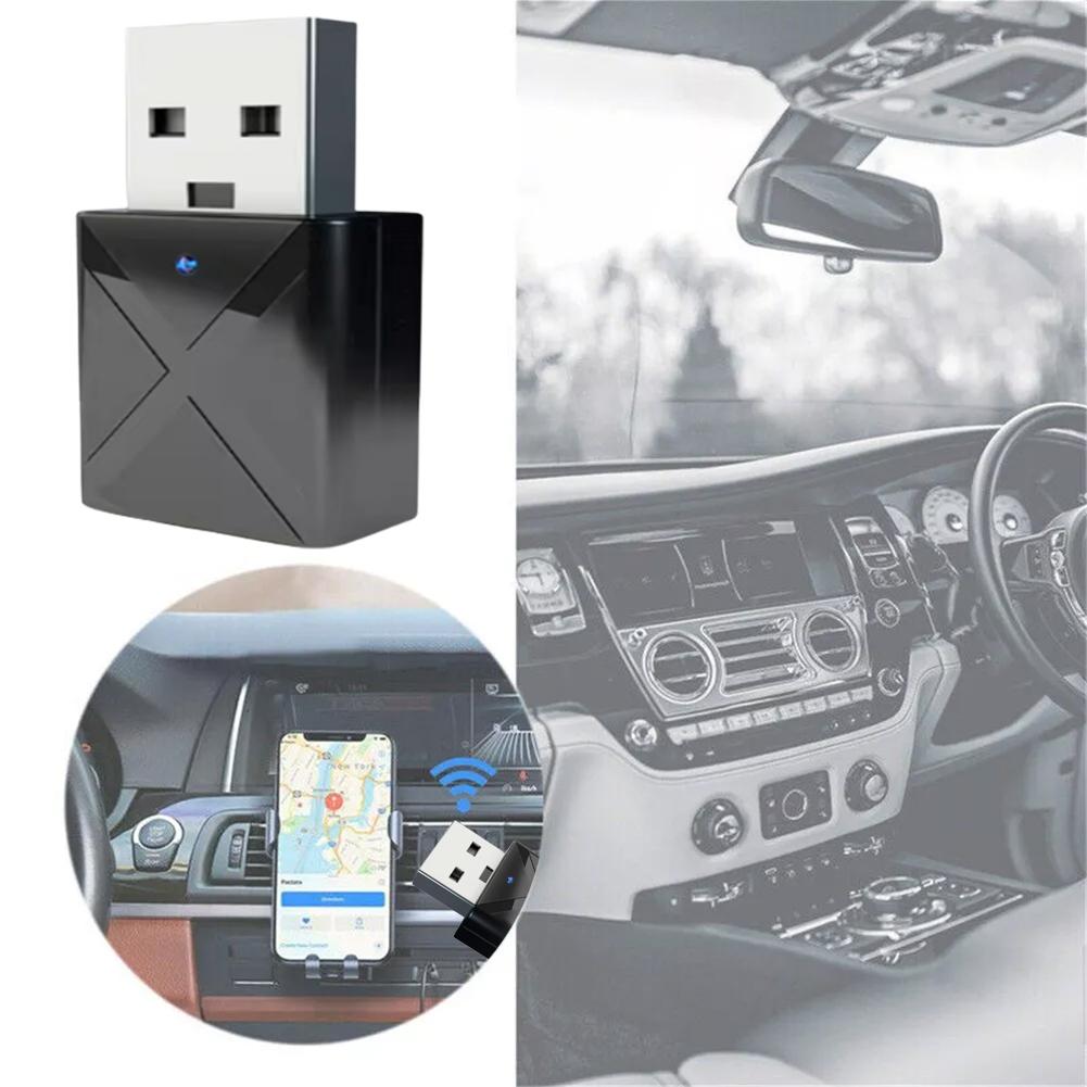 1 шт. Bluetooth 5.0 USB мини стерео аудио приемник передатчик комплект AUX ПК RCA 3,5 мм USB для телевизора W M5Q9