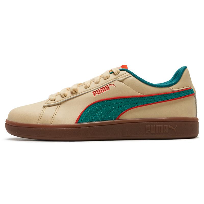 Puma Smash 3.0 Удобные Универсальные Прочные Низкие Кроссовки Унисекс Кроссовки Бежевые 402630-01