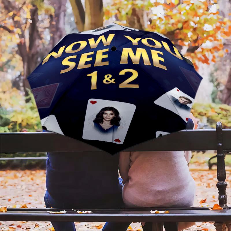 Enigmatic Lights: Nvsm2 Unveiled Folding umbrella Umbrella Suitable for all seasons Three folds outdoor printing