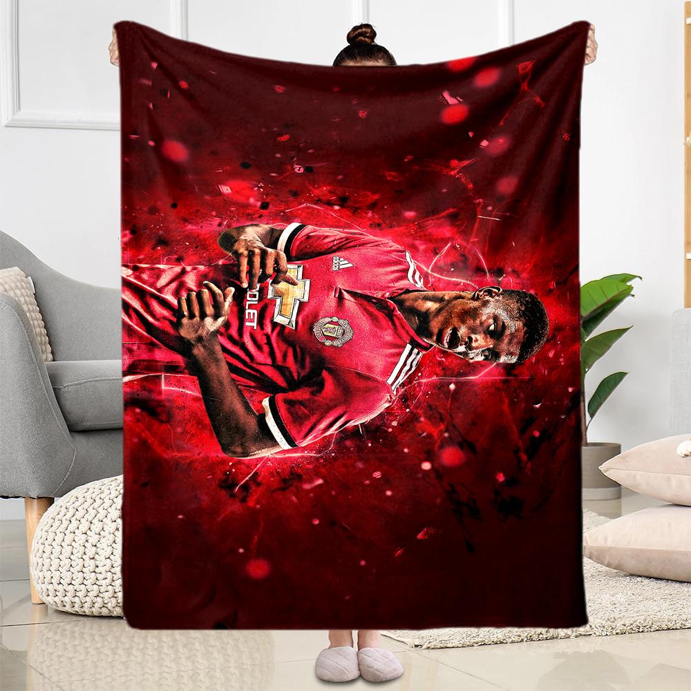 Man Player Celebration Blanket Comfortable Perfect for Sofa Office Chair Couch Four Seasons Universal Modern Ideal Gift For Birthday Valentine'S Day