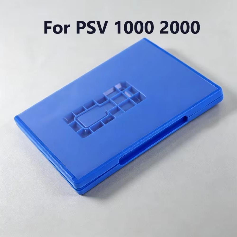Clear/Blue UMD Game Storage Case Storage Shell Case Cover For PSP 1000/2000/3000 & PSV 1000/2000
