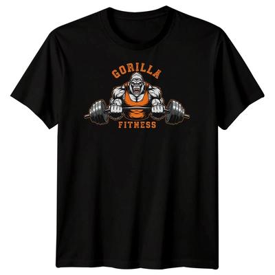 Спортивная мужская футболка Gorilla Fitness для тяжелой атлетики