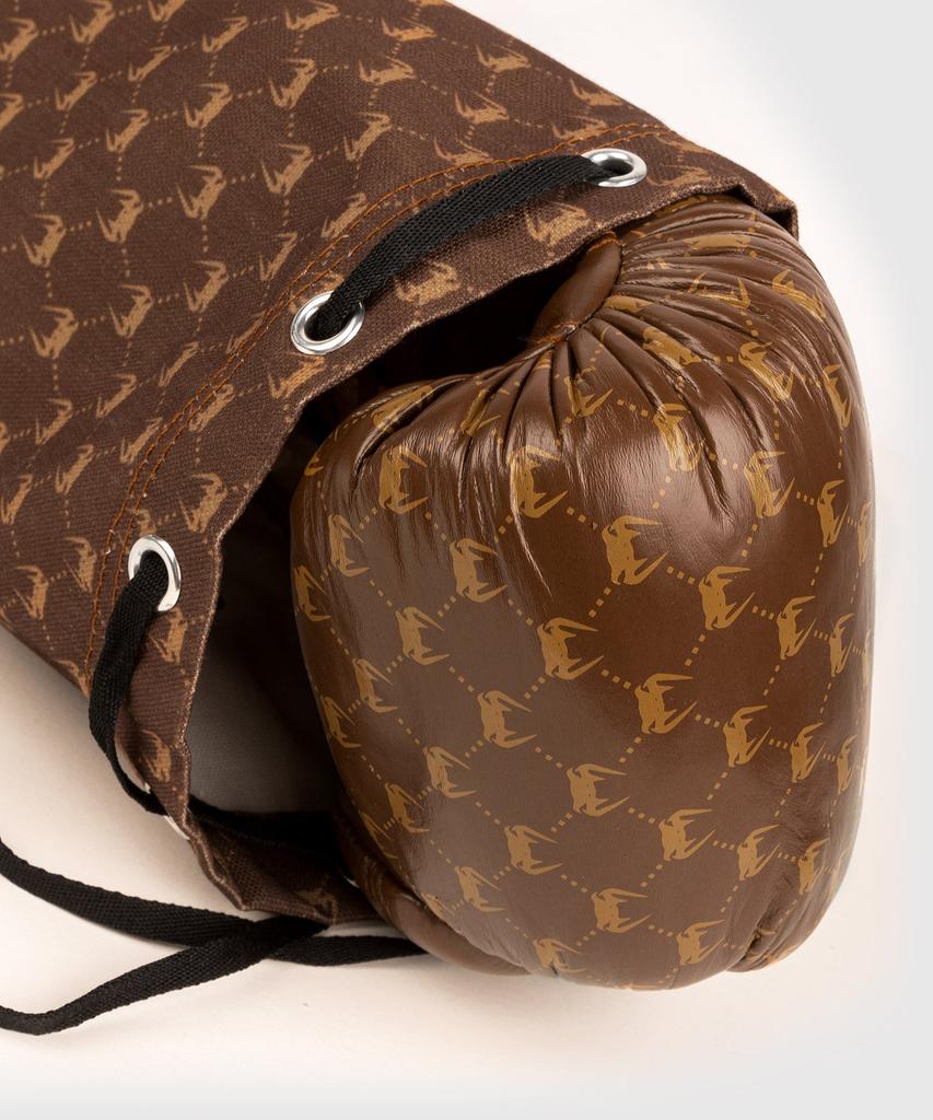 Боксерские Перчатки VENUM Coco Monogram Pro - Коричневый Гризли