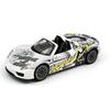 1/24 Суперкар Porsche 918 Spyder Металлическая модель автомобиля Игрушка Литье под давлением Металлическое литье Звук и свет Автомобильные игрушки для детей Транспортное средство