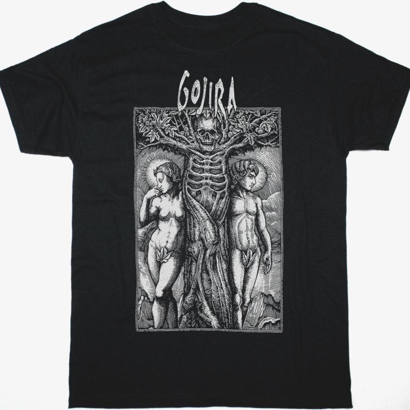 Черная футболка Gojira Paradise