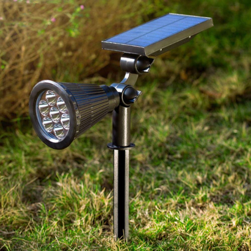Solar Powered Garden Solar Spotlight 7 LED Solar Landscape Light 7 LED Solar Lawn Lamp  Patio Decor