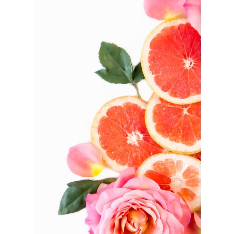 Interesting Sliced Fruits Such As Oranges Lemons And Grapefruits Art Poster Canvas Printed Mural Living Room Bedroom Home Decor