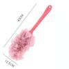 Long Handle Bath Brush, Foam Rich Bath Sponge,Enlarged Bath Ball, Flower Back Scrubber, Bath Sponge, Shower Brush Tool