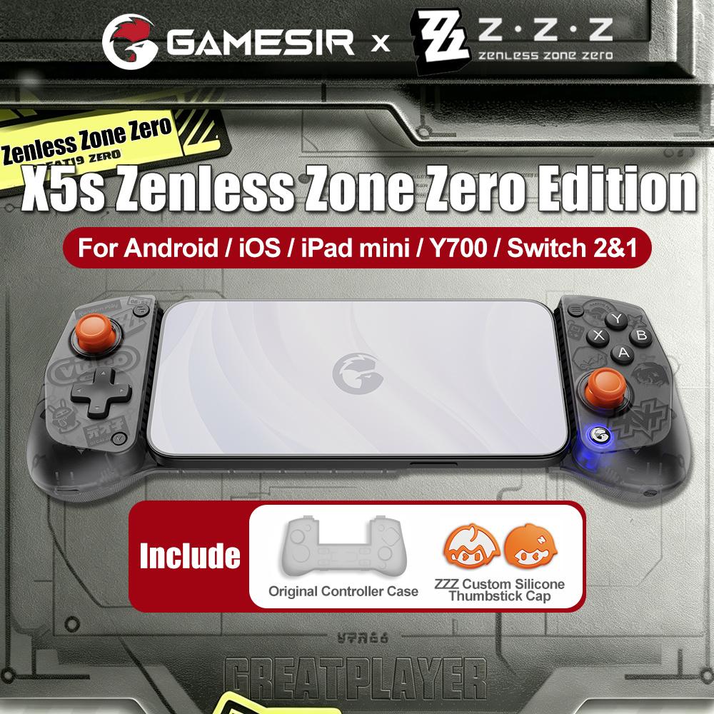 GameSir X5s Zenless Zone Zero Edition Bluetooth Gamepad Android iOS Controles pra PC Switch Wireless Controller para Celular