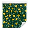 Dandelion Wallpaper Sea and Bottle Green 50x1000