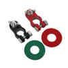 Battery Terminal Clamps Aluminium Alloy Bakelite Insulation Universal for 17?19mm Batteries