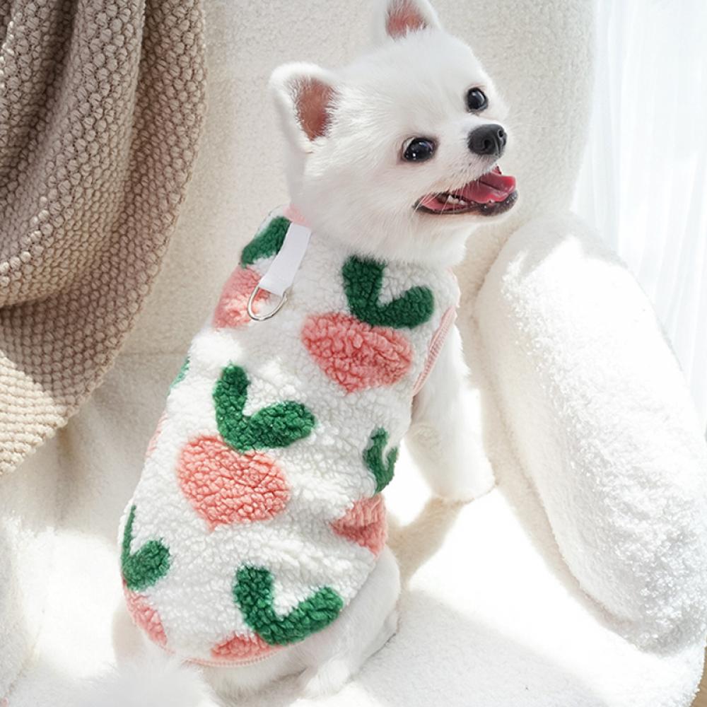 Winter Warm Dog Clothes Cute Puppy Coat Soft Plush Pet Clothes for Small Medium Dogs Chihuahua Yorkie Costume Dog Accessories