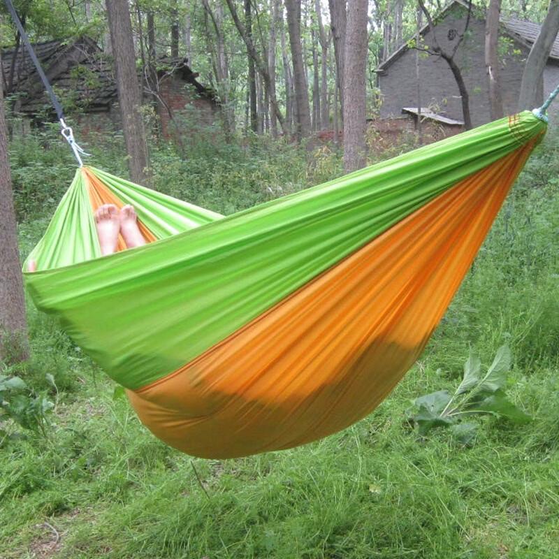 Li Shen Double Outdoor Parachute Fabric Hammock