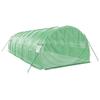 Green Steel Frame Greenhouse 24 m² 8 x 3 x 2 m
