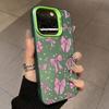 Ins Корейский Простой Розовый Чехол с Бантиком для iPhone 15 Pro Max 14 13 12 11 XS X XR 7 8 Plus 15 Роскошная Лазерная Крышка для Защиты Объектива