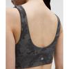 Lululemon Align  V NeCk Bra  Light Support  C D Cup hiDDen Heritage laCe blaCk Multi