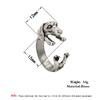 Кольца ручной работы в виде щенка таксы для женщин и девочек, шляпа, подарок для влюбленных в стиле бохо-шик, хиппи, коробка, подтяжки