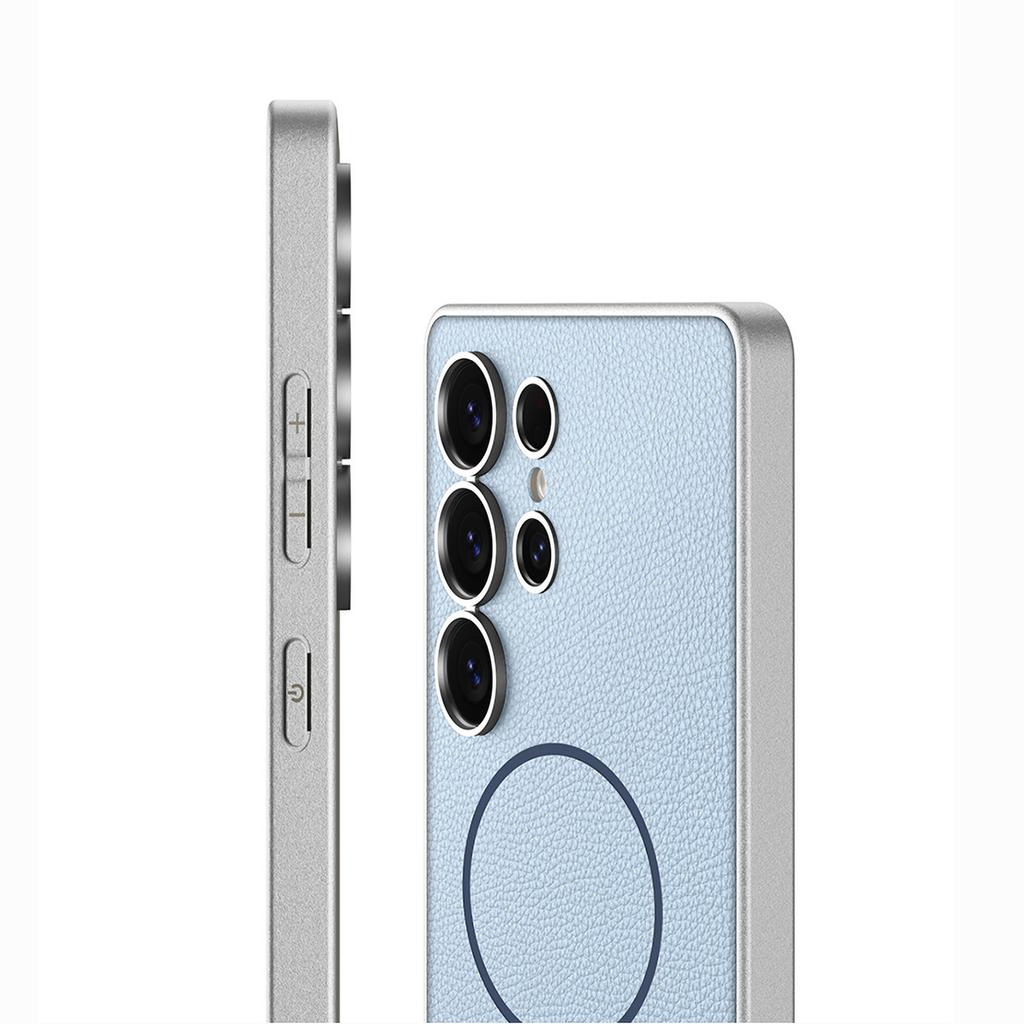 Премиальный чехол для мобильного телефона Samsung S25Ultra Тонкий Круглый Магнитный Magsafes25Ultra Беспроводная зарядка Япония и Южная Корея