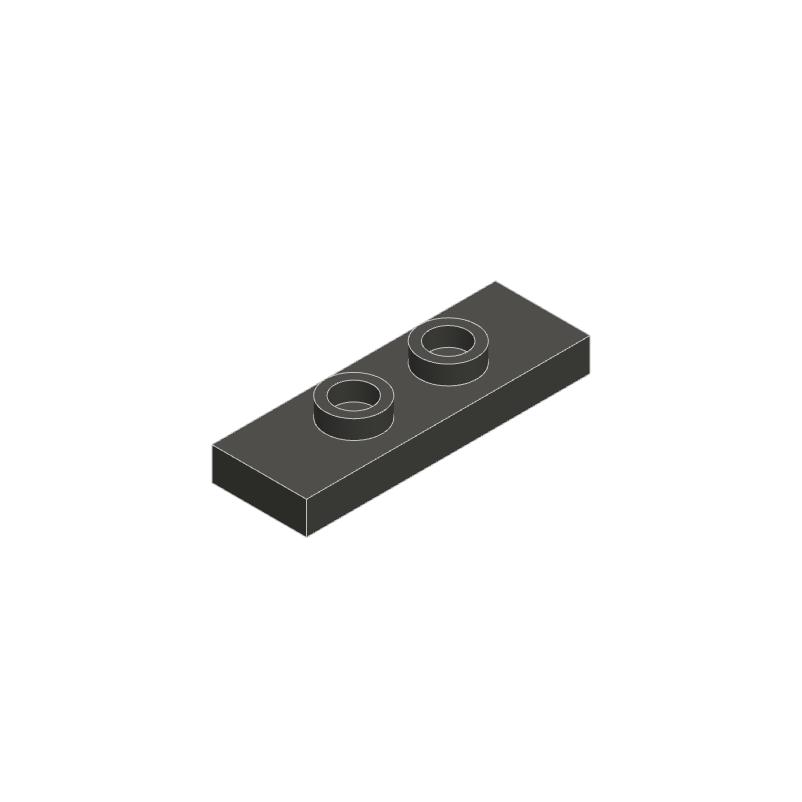 Нетоксичный 100 г / 222 шт. 34103 1x3 с 2 шипами Двойной блок Moc Совместимый с Кирпичом DIY Детская игрушка Детали для сборки