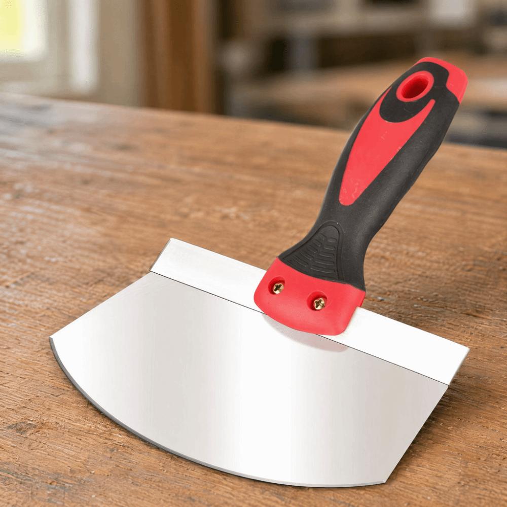 Soft-Grip Handle Multipurpose Scraper Bucket Scoop Tool For Paint, Mortar, Spackling