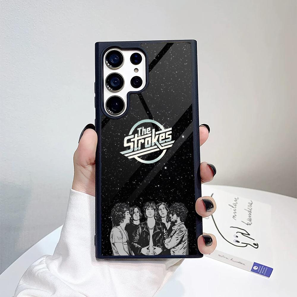 Чехол для телефона The Strokes для Samsung Galaxy S26 S25 S24 S23 S22 S21 S20 FE Edge Pro Plus Ultra PC+TPU