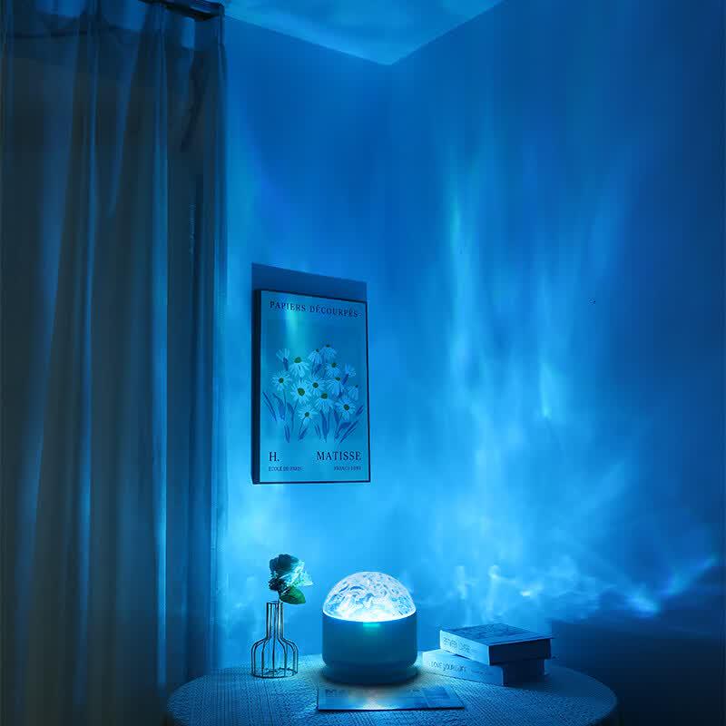 ZISIZ Dynamic Water Ripple Ambient Lamp