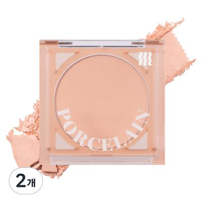 Румяна для щек Merge Porcelain Cheek Blusher 4,2 г, потрясающий коралловый, 2 шт.