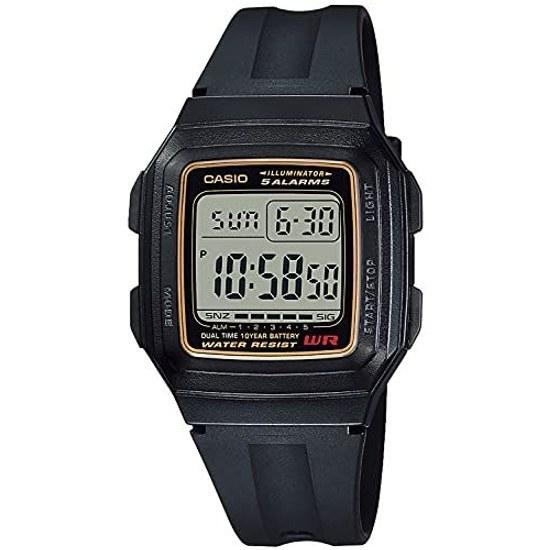 Коллекция наручных часов Casio F-201WA-9AJH Мужские Черные