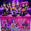 6 шт./Набор K-pop Фигурка Охотников на демонов Игрушка Мультяшная Руми/Мира/Зои Фигурка ПВХ Настольное украшение Модель Кукла Игрушка Подарок для фанатов