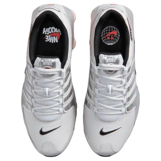Nike Shox Nz Серия Удобная Посадка Беговые Кроссовки Мужские Кроссовки Серебристый IR0610-025