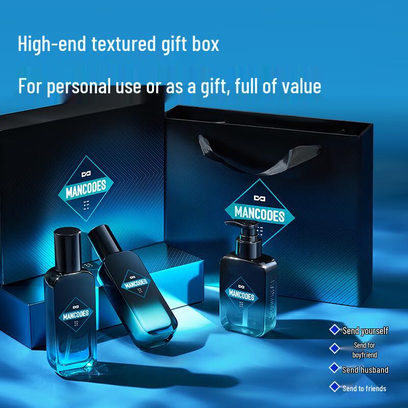 Zuoyanyouse Мужской микрокислотный очищающий набор для ухода за кожей из 3 предметов