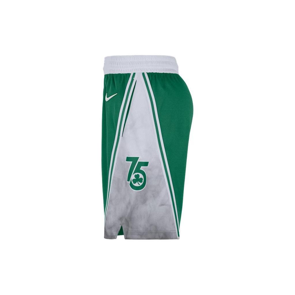 Nike Шорты NBA Boston Celtics Swingman City Edition Dri-Fit зеленые мужские уличные DB4127-312