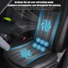 Тихая охлаждающая подушка на сиденье автомобиля с вентиляторами 720° Airflows, питание от USB, дышащая сетка для летнего вождения, использования дома и в офисе