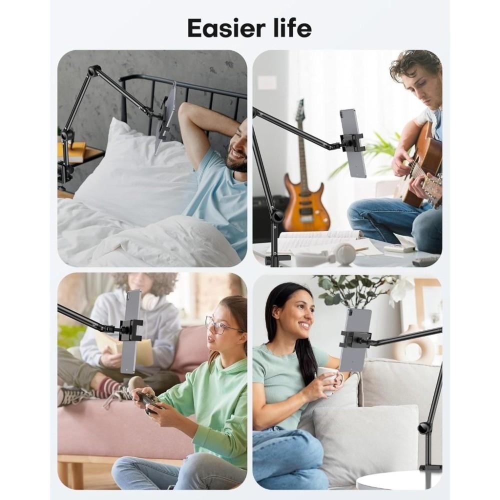 Прочная универсальная подставка для телефона 3-слойная подставка для планшета Новый кронштейн для кровати Использование планшета