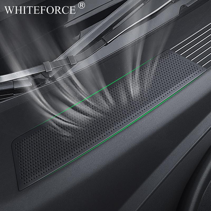 For Tesla Model 3 Highland -2025 Frunk Air Conditioner Air Inlet Cover Hood Air Inlet Encrypted Filter Snap-on tallation