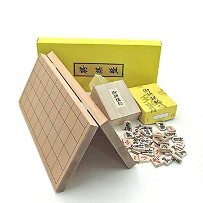 Сёги идеально подходят для взрослых, а также 7-складная доска сёги и специально подобранные деревянные фигуры сёги с четким жирным набором, для детей, Shin-Katsura No. буквы.