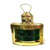 Brass Designer Oil Lantern Brass & Glass Oil Lamp (10 Inch)