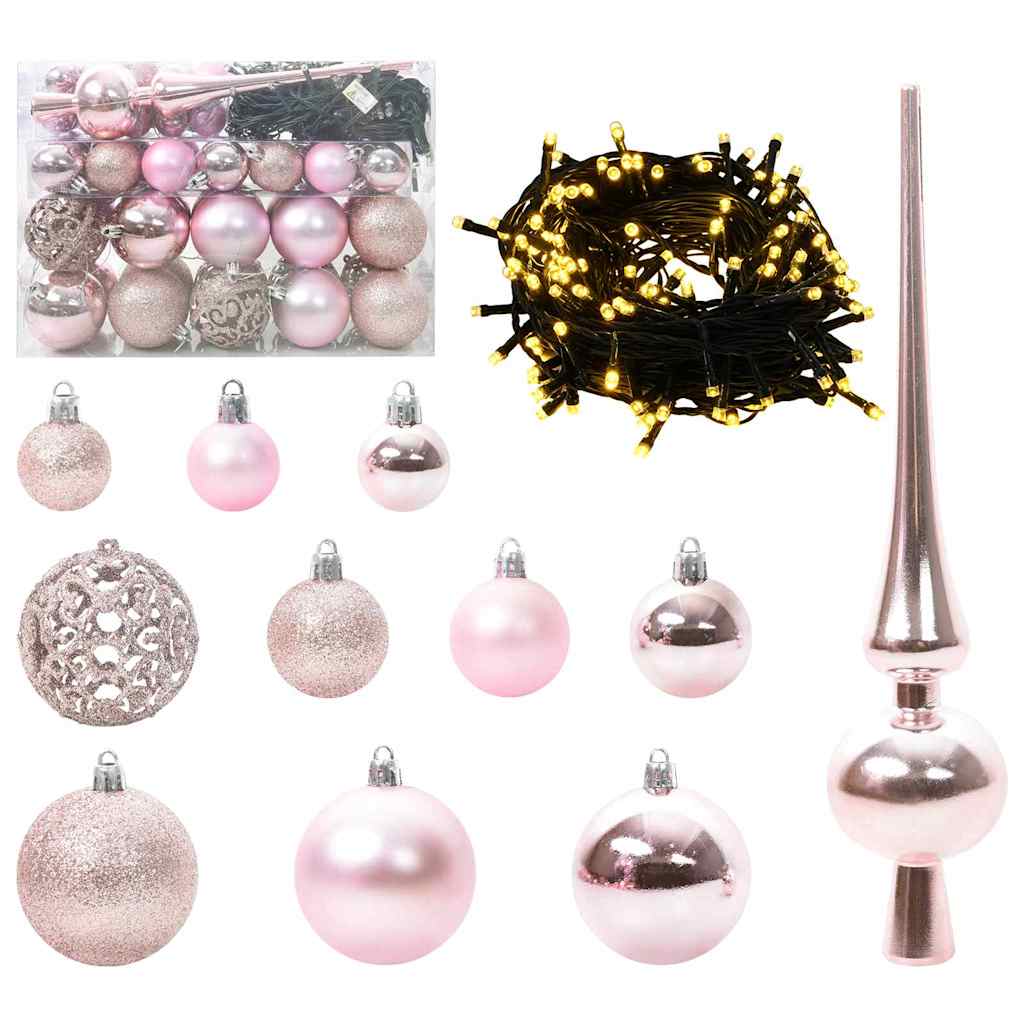 Artificial Slim Christmas Tree in Green and White 120 cm