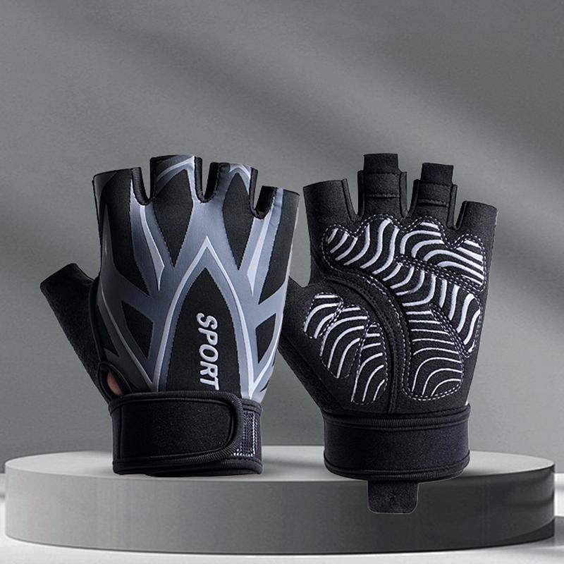 Fitness Gloves Gym Cycling Summer Men Women Wrist Support Dumbbell Gloves Weightlifting Anti-Slip Breathable Workout Gloves