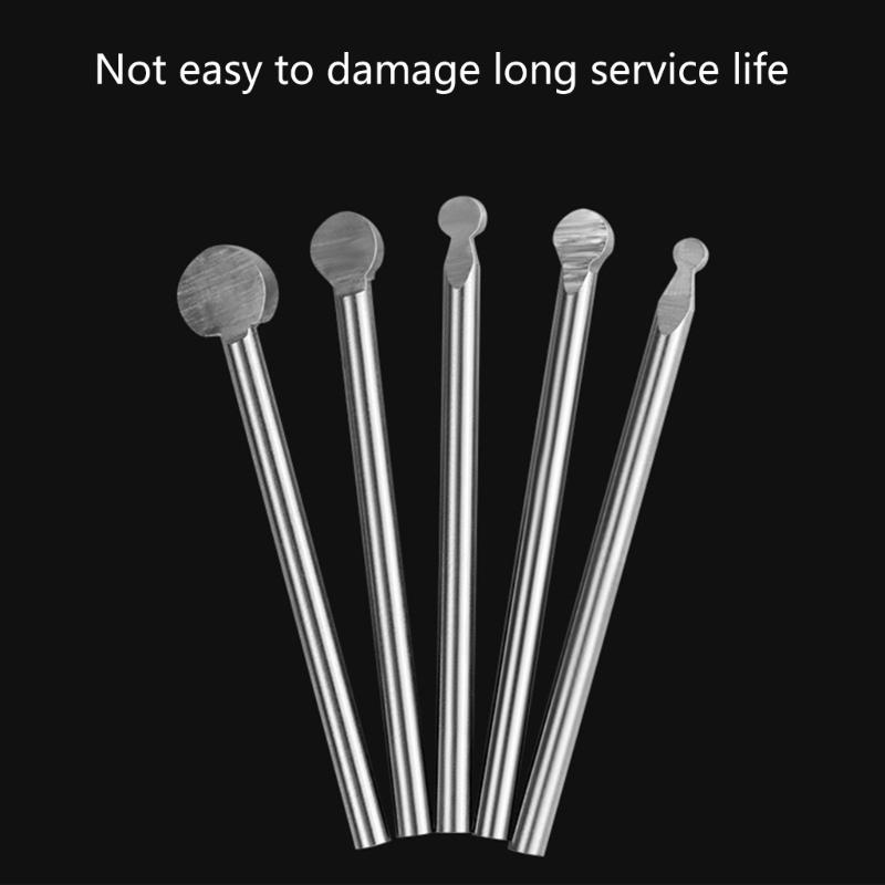 Wood Carving Drill Bits Set Engraving Drill Accessories Bit Wood Crafts Grinding Woodworking Tool for Carving Drilling