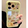 Корейский ins для чехла на телефон iPhone17ProMax 16/15Plus милый Apple 14Pro креативный 13