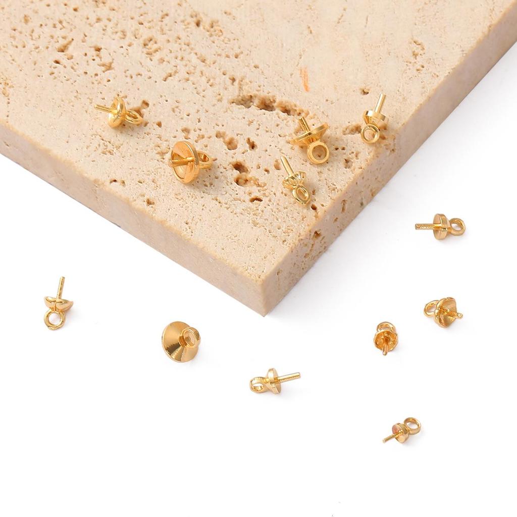 10 шт. медные маленькие крючки с ушными винтами, застежки для глаз, крючки с ушками, подходят для просверленных бусин, сделай сам, изготовление ювелирных изделий