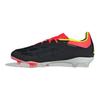 adidas Детские кроссовки Predator 24 Elite FG J Solar Energy Pack Black Core-Black Cloud-White IG7746