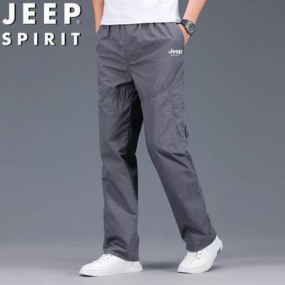 Мужские повседневные брюки прямого кроя для активного отдыха JEEP SPIRIT