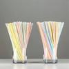 Multicolor Plastic Straws Kitchen Beverage Disposable Drinking Straw Cocktail Rietjes Wedding Birthday Party bar Accessories