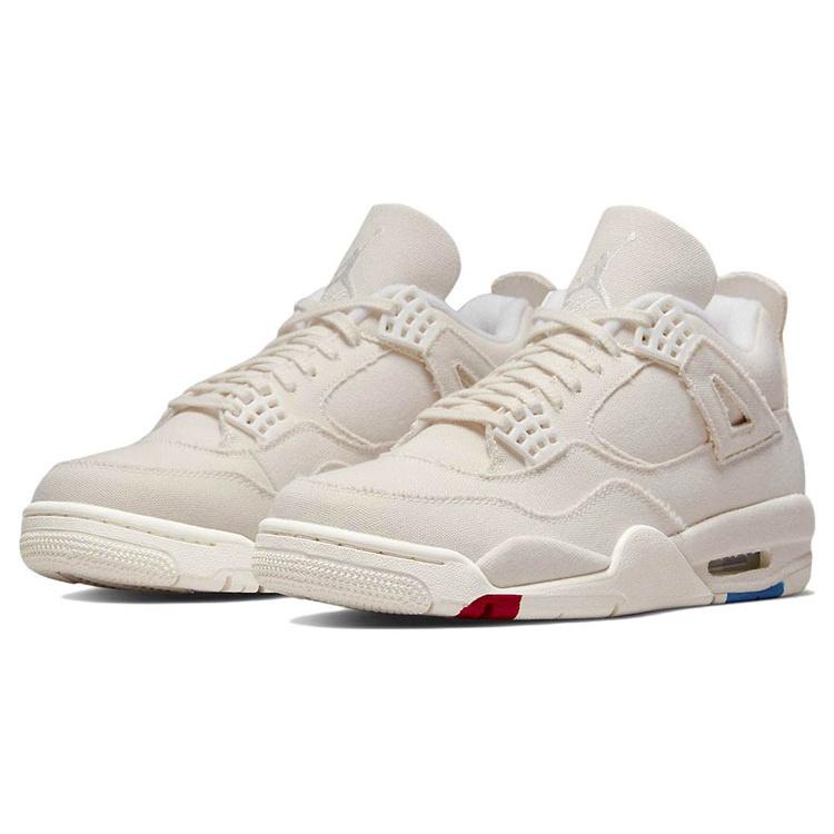 (ЖЕНСКИЕ) Air Jordan 4 Retro 'Blank Canvas' Женские DQ4909-100