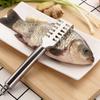 Stainless Steel Multi-Functional Fish Scaler, Fish Scale Scraper, Stainless Steel Scaling Knife, Fish Descaler, Fish Butchering Knife