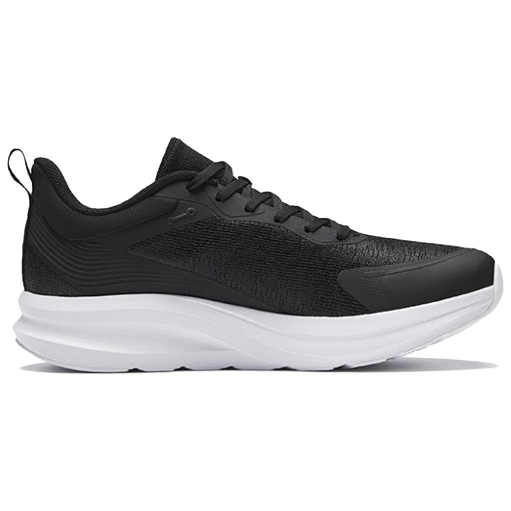 Anta Cloudway Mesh Comfortable Shock Absorption Rebound Low Top Running Shoes Men Sneakers Black 112355510-3